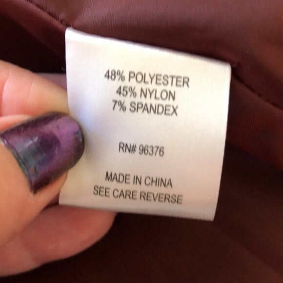 Dons Collection Burgundy Jacket - Picture 5 of 15